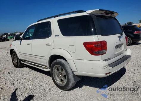 2005 Toyota Sequoia Sr5 from USA, damaged, VIN 5TDZT34A25S252744
